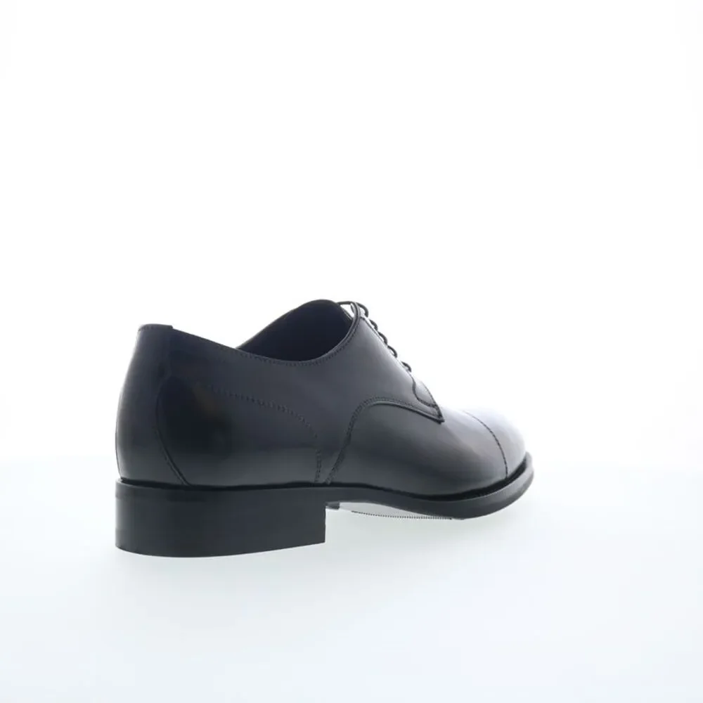 Di Bianco Mens Bersano Lined Calf Black Shoes (NWT)